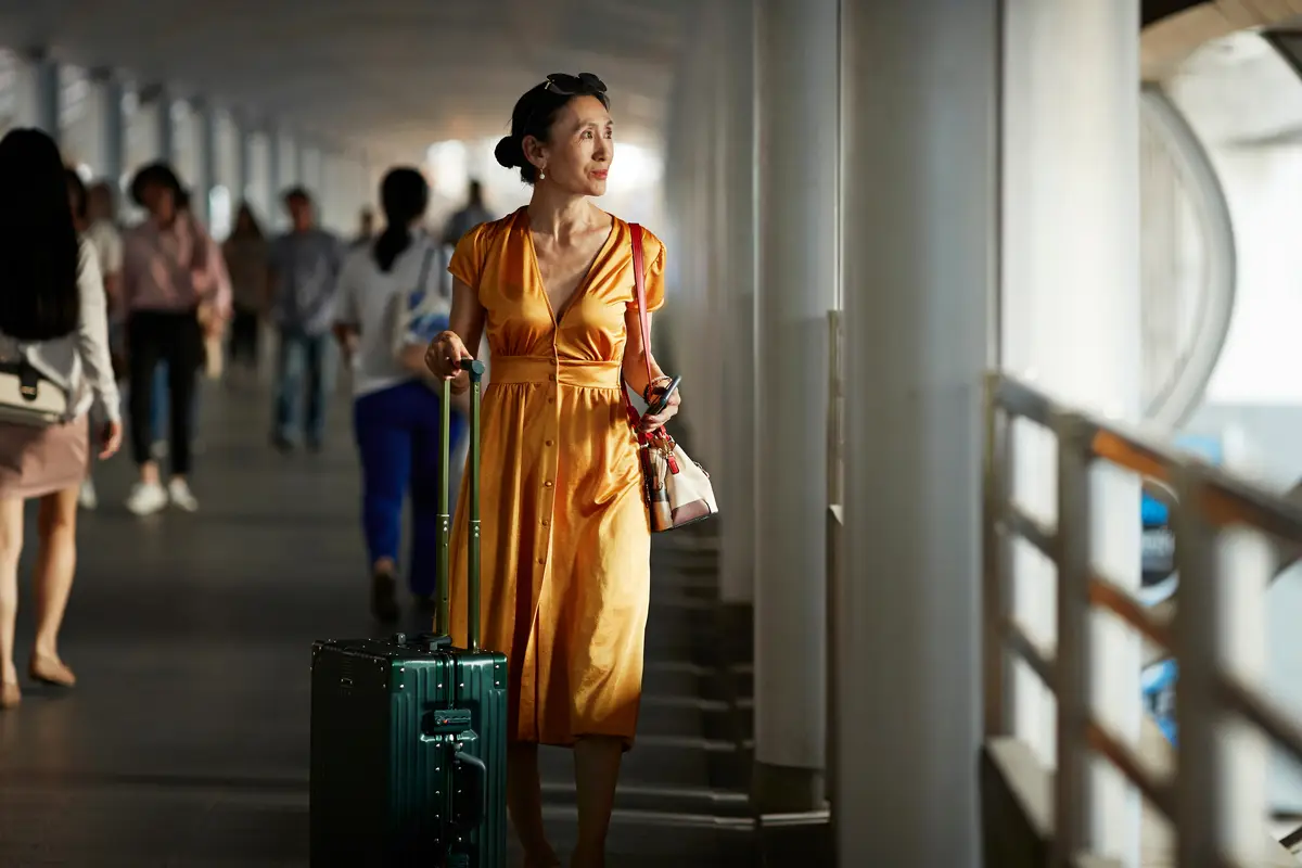 Man Drinking Cocktail In Sea